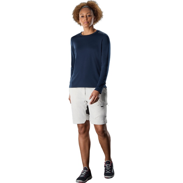 2026 Musto Frauen Evo Crew Sunblock Long Sleeve T-Shirt 82445 - Navy